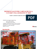 Diferencias Entre Cabinas de Pala Cat 6040 Y Pala Komatsu PC 8000