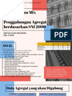 Penggabungan Agregat Dengan SNI 2000