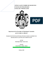 Importancia de Las Estrategias de Marketing de Contenidos para Las Empresas Culinarias