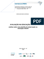 Avaliação na Educação Física infantil