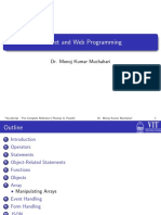 Internet and Web Programming: Dr. Monoj Kumar Muchahari