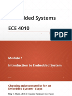 Embedded Systems Microcontroller Selection Guide