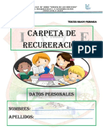 Carpeta de Tercer Grado