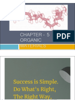 Chapter - 5 Organic Materials