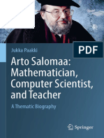 Arto Salomaa Mathematician, Computer Scientist, and Teacher A Thematic Biography (Jukka Paakki) (Z-Library)
