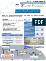 High-performance sugar refinery decolorant FRS-W