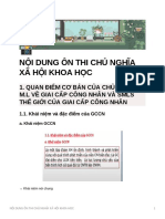 Nội dung ôn tập chủ nghĩa xã hội