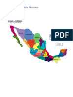 Mapa Mexico 2021