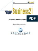 Simulador de gestión empresarial: Manual del participante