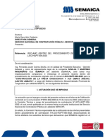 Construcción Presa Chiquicahua: Reclamo por Oferta Calificada como Extemporánea