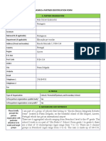 900178334/ E10026502 Português: Erasmus+ Partner Identification Form