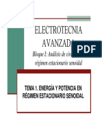 ELECT - AVANZADA - Tema1 - Energia y Potencia en Ca