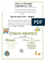 Cuadernillo de Actividades de Biologia y Fisico Quimica Ingresantes 2023