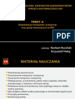 Szkolenie Kierowców-Konserwatorów Sprzętu Ratowniczego Osp: Norbert Ruciński Krzysztof Hołuj