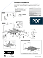 Instrucciones de Armado: Cama Laredo