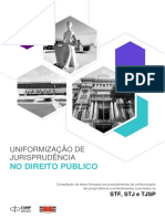 Uniformização Jurisprudências Direito Público TJSP