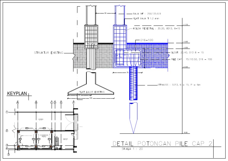 Potongan Pondasi | PDF