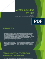 Bbdm2023 Business Ethics