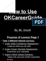 How To Use Okcareerguide Part 1 Updated