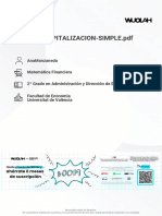 Tema 1. Capitalizacion Simple PDF
