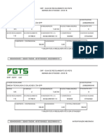 Recolhimento FGTS Omega Tecnologia