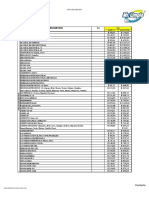 Descripcion 1 L 5 L: Lista de Precios