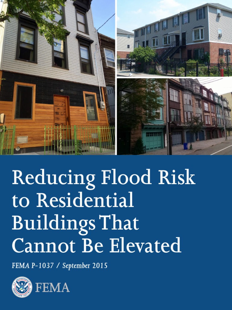 Flood Risk Mitigation for Non-Elevatable Homes | PDF | Flood | Insurance