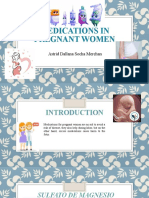 Medications in Pregnant Women: Astrid Dallana Socha Merchan