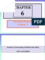 Mechanical Properties of Metals - I