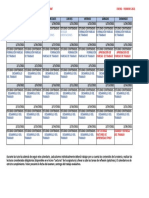 Calendario tutorías FP087 enero-febrero