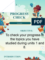 3° Secundaria - GRAMMAR - PROGRESS CHECK - 19-04-2023