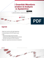 Generate and analyze 5G NR downlink waveform