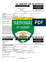 National Academy of Sciences: Syllabus: Ch#1