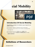 Social Mobility