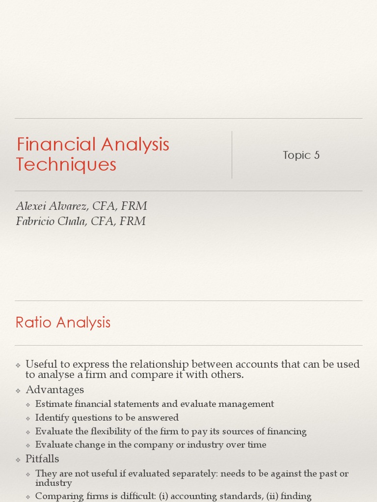 Financial Ratio Analysis Techniques | PDF | Equity (Finance) | Dividend