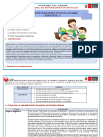 3° Plan de Reforzamiento I Bimestre