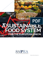 A Sustainable Food System: For The European Union