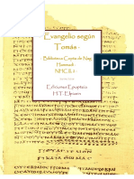 · Evangelio según Tomás · Biblioteca Copta de Nag Hammadi (NHC II, 2) · H.T Elpizein · Ediciones Epopteia ·