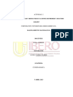 ¿Como Plantear Y Resolver Ecuaciones de Primer Y Segundo Grado?