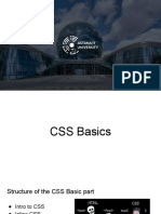 CSS Basics Structure and Anatomy