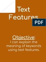 Text Features