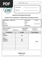 Lebanese International University School of Arts and Sciences - Department of Computer Science