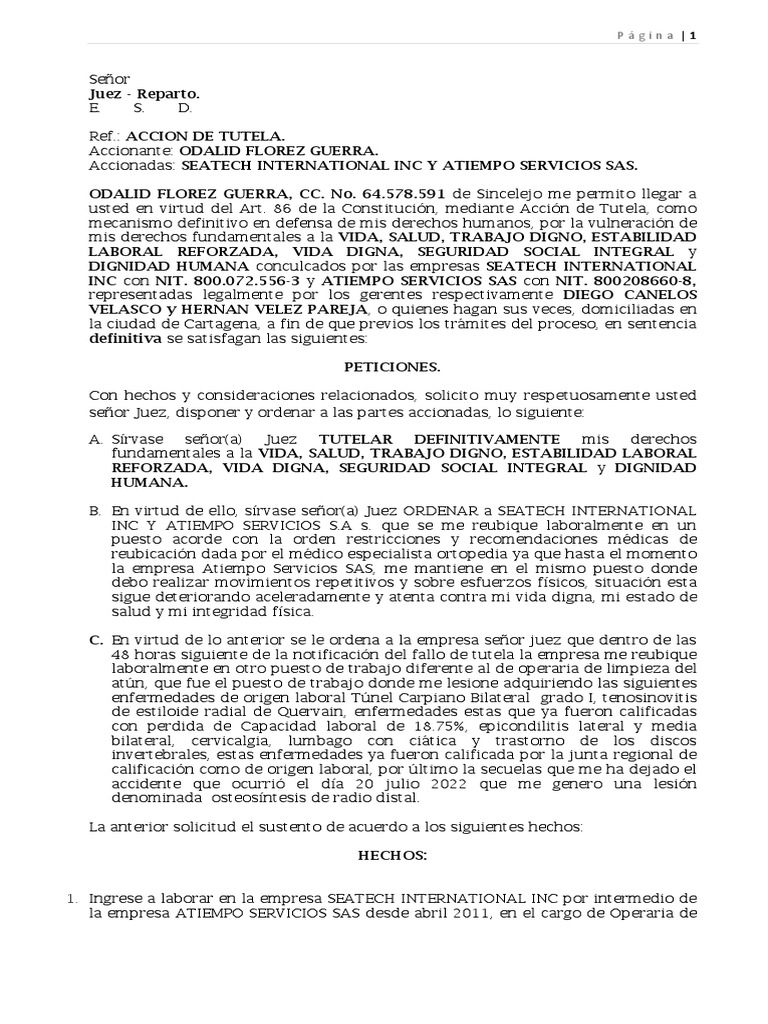 Página | PDF | Debido al proceso | Caso de ley