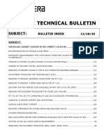 General Technical Bulletin: Subject
