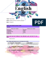 English: Online Notebook Class 4