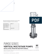 PVM (X) Series: Vertical Multistage Pumps