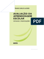 LUCKESI - Avaliação Da Aprendizagem | PDF | Aprendizado | Avaliação