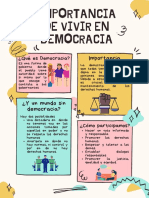 Importancia de Vivir en Democracia