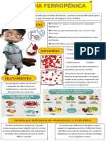 Infografia de La Anemia