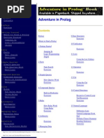 Download Adventure in Prolog - Amzi by lagumaran SN6378841 doc pdf